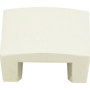 Atlas Homewares Centinel Solid Knob 1 1/4 Inch (c-c) Polished Nickel