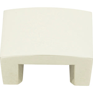 Atlas Homewares Centinel Solid Knob 1 1/4 Inch (c-c) Polished Nickel