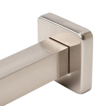 Brushed Nickel 6" Square Ceiling Shower Arm