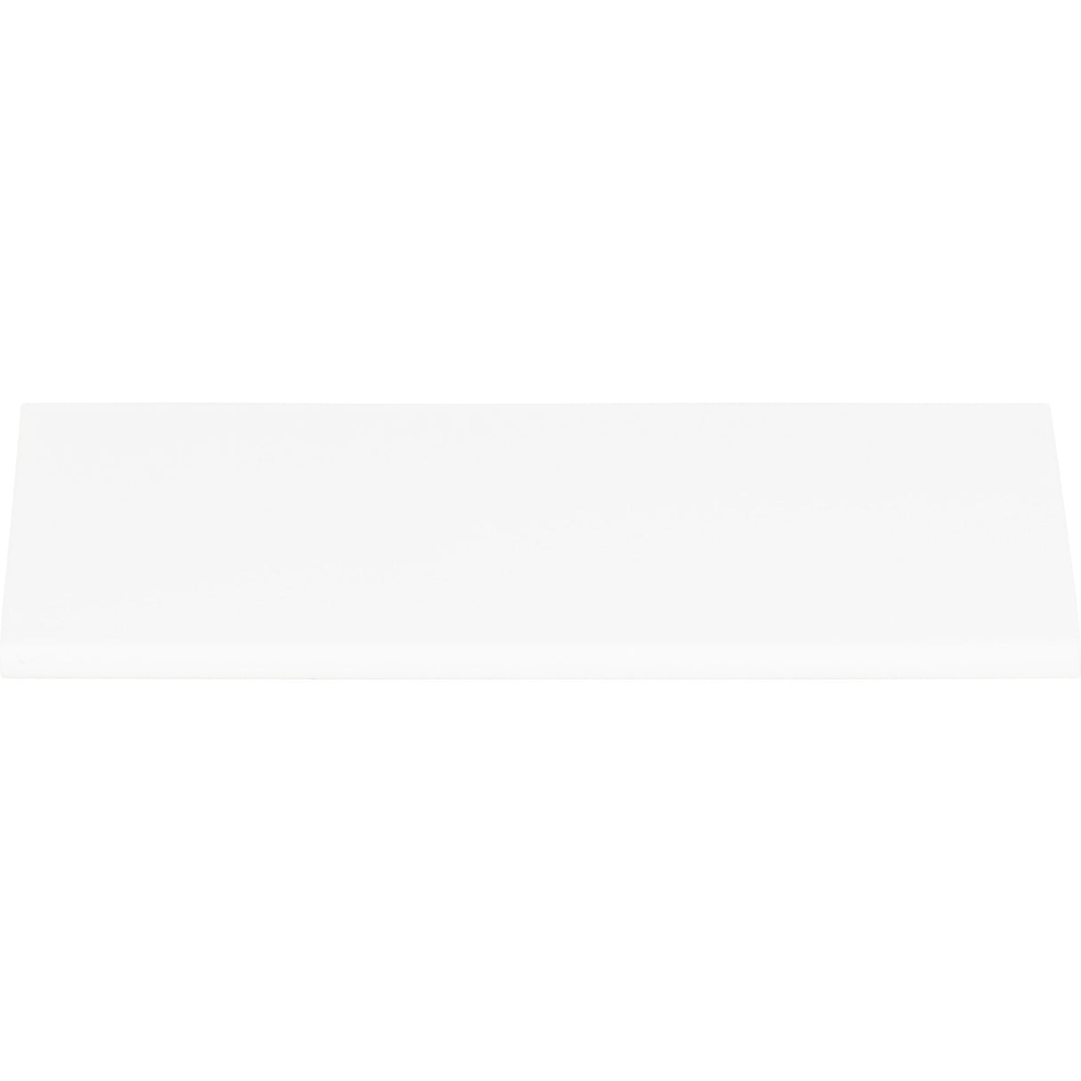 Atlas Homewares Tab Edge Pull 4 5/16 Inch (c-c) High White Gloss