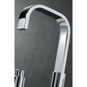 Fauceture FSC8961NDL NuvoFusion Widespread Bathroom Faucet, Polished Chrome