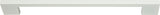 Atlas Homewares Thin Square Pull 11 5/16 Inch (c-c) High White Gloss