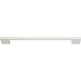 Atlas Homewares Thin Square Pull 11 5/16 Inch (c-c) High White Gloss