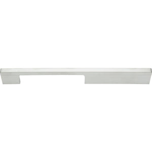 Atlas Homewares Off Center Pulls 7 9/16 Inch (c-c) Matte Chrome