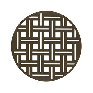 Infinity Drain RVS 5 5” Strainer - Weave Pattern for RV 5, RVD 5, RVDB 5