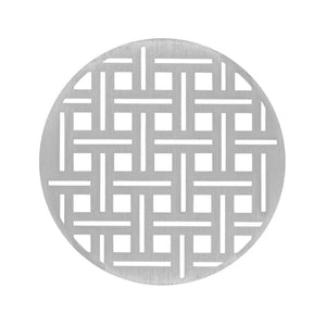 Infinity Drain RVS 5 5” Strainer - Weave Pattern for RV 5, RVD 5, RVDB 5