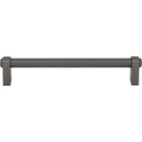Top Knobs TK3212 Lawrence Pull 6 5/16 Inch Center to Center - Ash Gray