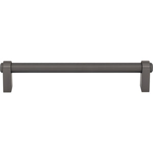 Top Knobs TK3212 Lawrence Pull 6 5/16 Inch Center to Center - Ash Gray