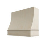 Raw Sloped Hood Classic Trim - 30" W x 30" H