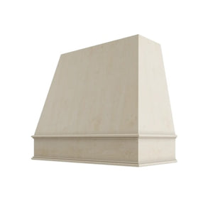 Raw Wood Tapered Hood Classic Trim - 42
