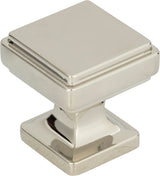 Atlas Homewares Kate Knob 1 1/8 Inch Polished Nickel
