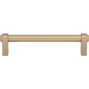 Top Knobs TK3211 Lawrence Pull 5 1/16 Inch Center to Center - Honey Bronze
