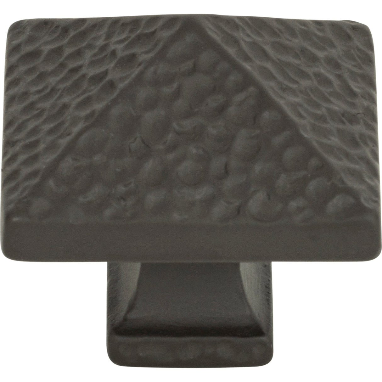 Atlas Homewares Craftsman Square Knob 1 1/4 Inch Aged Bronze