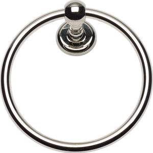 Atlas Homewares Emma Bath Towel Ring  Polished Nickel