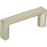 Atlas Homewares Tableau Squared Pull 1 13/16 Inch (c-c) Brushed Nickel