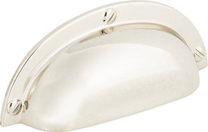 Atlas Homewares Cup Pull 2 1/2 Inch (c-c) Polished Nickel