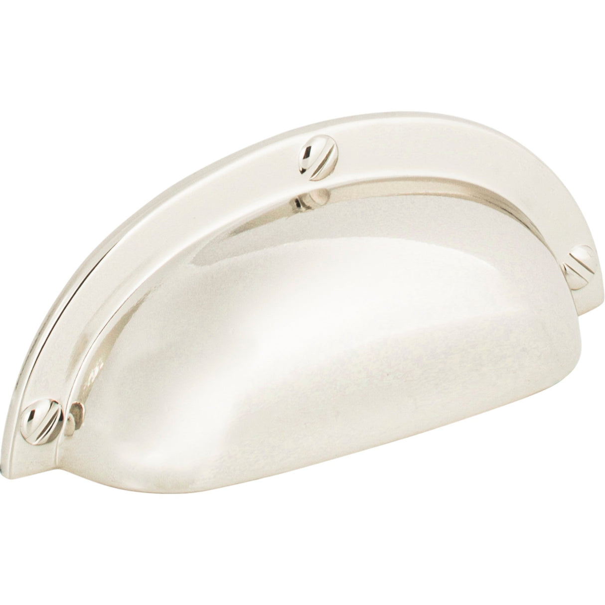 Atlas Homewares Cup Pull 2 1/2 Inch (c-c) Polished Nickel