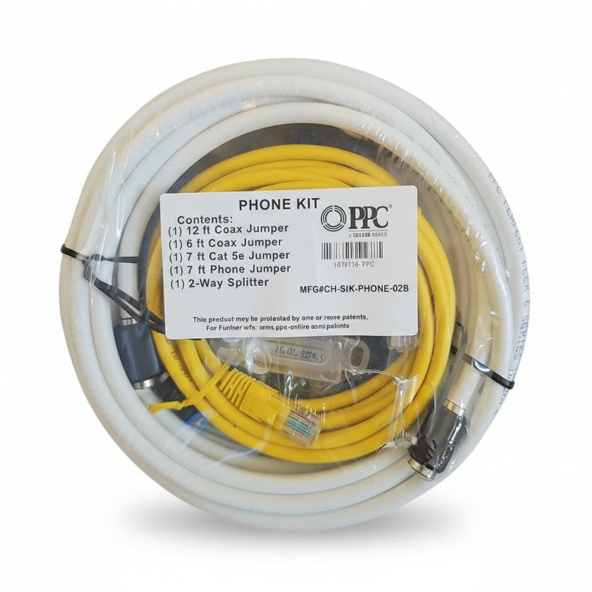 PPC Phone Kit Coax Cable CH-SIK-PHONE-02 Brand New