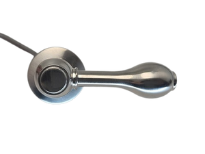Icera F-65-503 Bathroom Toilet Left-Hand Front-Mount Lever Brushed Nickel