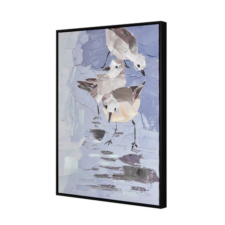 Elk S0017-10704 Seagull Abstract Framed Wall Art