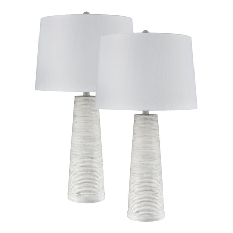 Elk S0019-10288/S2 Kent 31'' High 1-Light Table Lamp - Set of 2 Light Gray