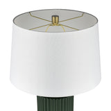 Elk S0019-10295/S2 Knox 30'' High 1-Light Table Lamp - Set of 2 Dark Green