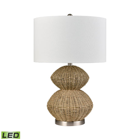 Elk S0019-11057-LED Helia 27'' High 1-Light Table Lamp - Natural - Includes LED Bulb