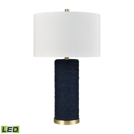 Elk S0019-11145-LED Sherman 27.5'' High 1-Light Table Lamp - Navy - Includes LED Bulb