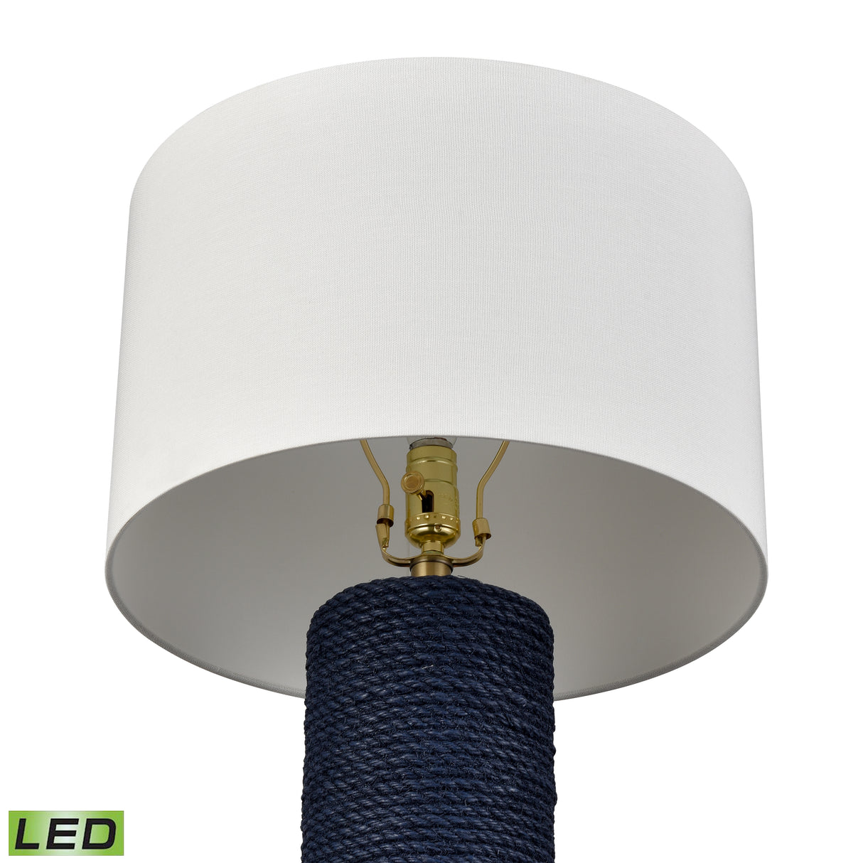 Elk S0019-11145-LED Sherman 27.5'' High 1-Light Table Lamp - Navy - Includes LED Bulb