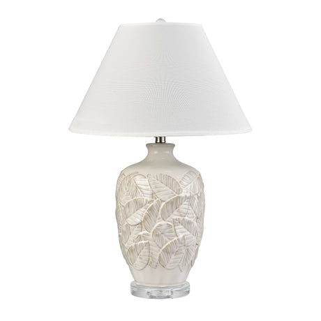 Elk S0019-11147 Goodell 27.5'' High 1-Light Table Lamp - White Glazed