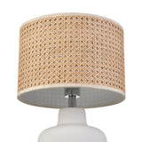 Elk S0019-11174-LED Rockport 17'' High 1-Light Table Lamp - Matte White - Includes LED Bulb