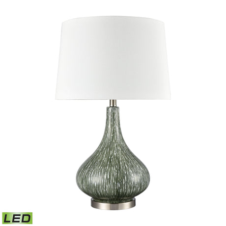 Elk S0019-8070-LED Northcott 28'' High 1-Light Table Lamp - Green - Includes LED Bulb