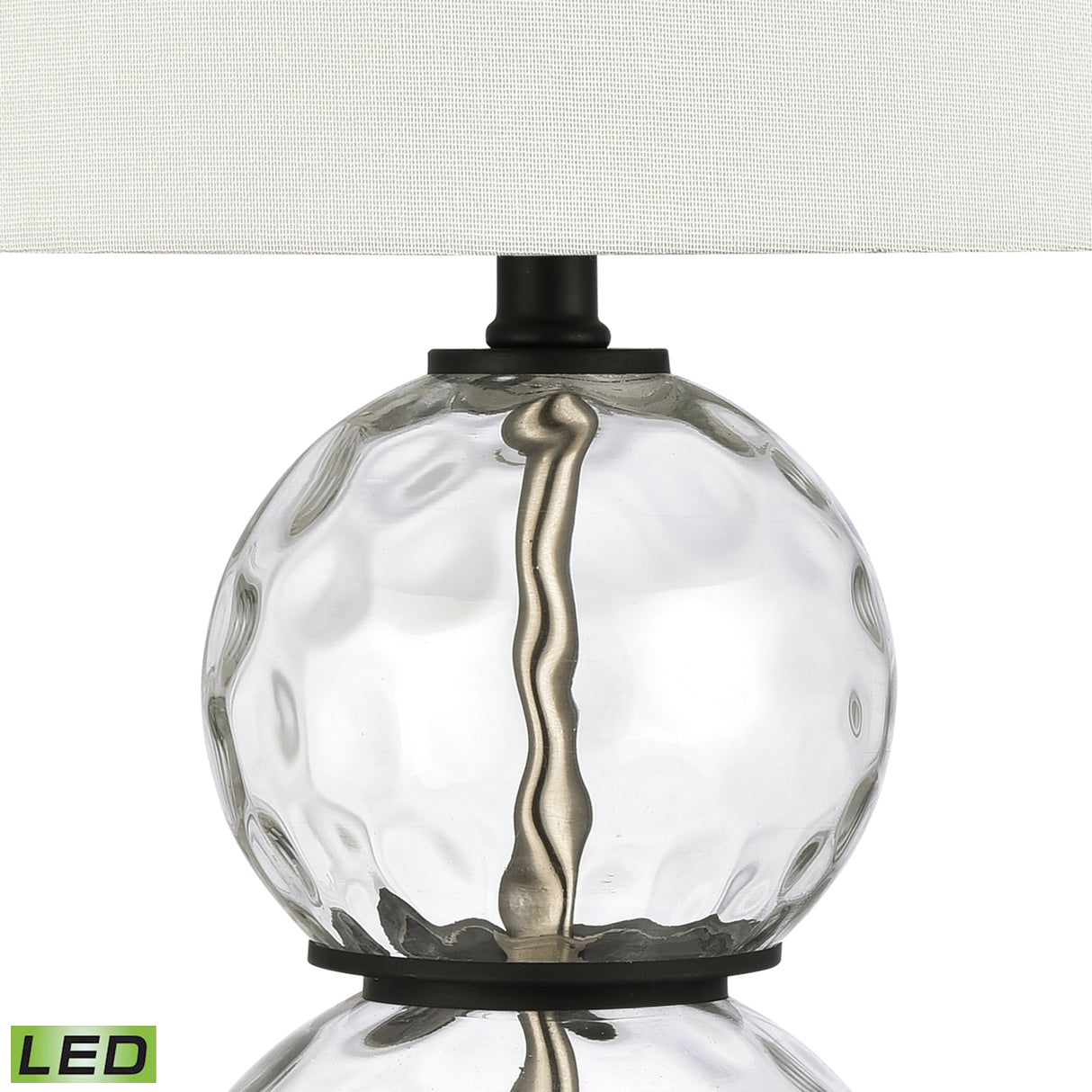 Elk S0019-9485-LED Forsyth 26'' High 1-Light Table Lamp - Clear - Includes LED Bulb