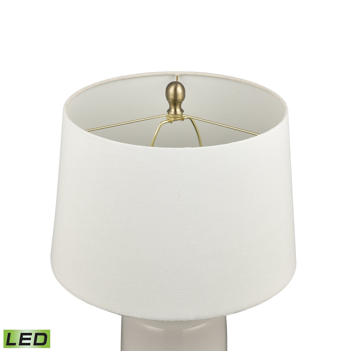 Elk S0019-9490-LED Shotton 27'' High 1-Light Table Lamp - Navy - Includes LED Bulb