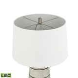 Elk S0019-9505-LED Ansley 30'' High 1-Light Table Lamp - Gray - Includes LED Bulb