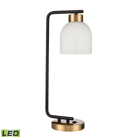 Elk S0019-9563-LED Paxford 19'' High 1-Light Desk Lamp - Black - Includes LED Bulb