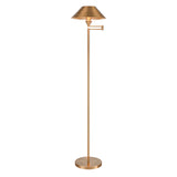 Elk S0019-9604 Arcadia 63'' High 1-Light Floor Lamp - Aged Brass