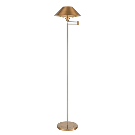 Elk S0019-9604 Arcadia 63'' High 1-Light Floor Lamp - Aged Brass
