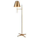 Elk S0019-9607 Otus 65'' High 1-Light Floor Lamp - Aged Brass
