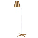 Elk S0019-9607 Otus 65'' High 1-Light Floor Lamp - Aged Brass