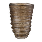 Elk S0047-11323 Metcalf Vase - Large Bubbled Brown