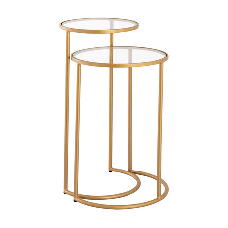 Elk S0805-11201/S2 Marino Accent Table - Gold