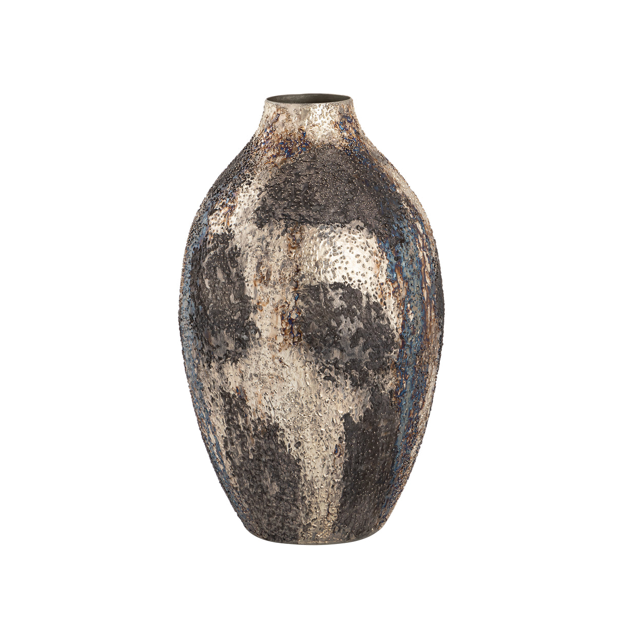 Elk S0807-9772 Hughes Vase - Large Oxidized Silver
