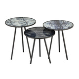 Elk S0895-9394/S3 Gregg Accent Table - Set of 3 Blue