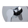 ALFI brand AB3001-PC Polished Chrome Shower Valve Mixer with Rounded Lever Handle