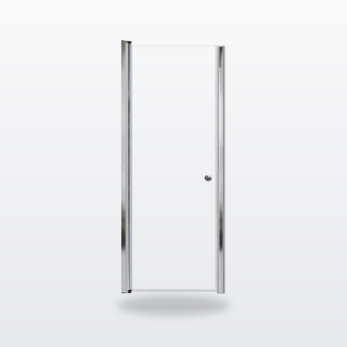 Lydia 28-in x 70-in Pivot Shower Door With 1/4-in Clear Glass And ...
