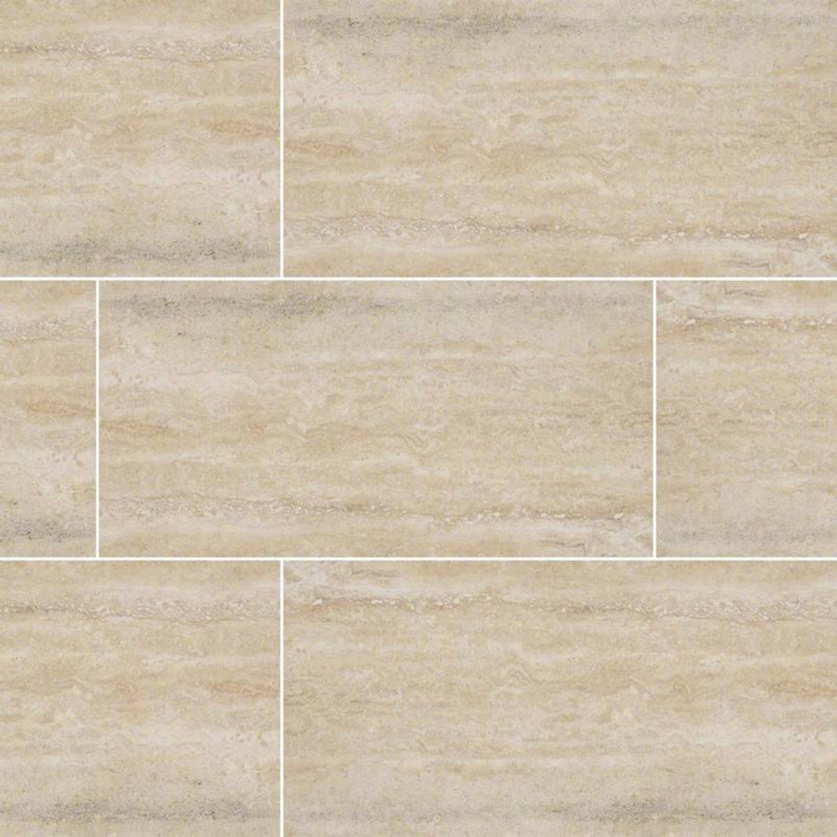 Veneto Sand 12â€³x24â€³ Glazed Porcelain Floor and Wall Tile - MSI Collection VENETO SAND 12X24 (Case)