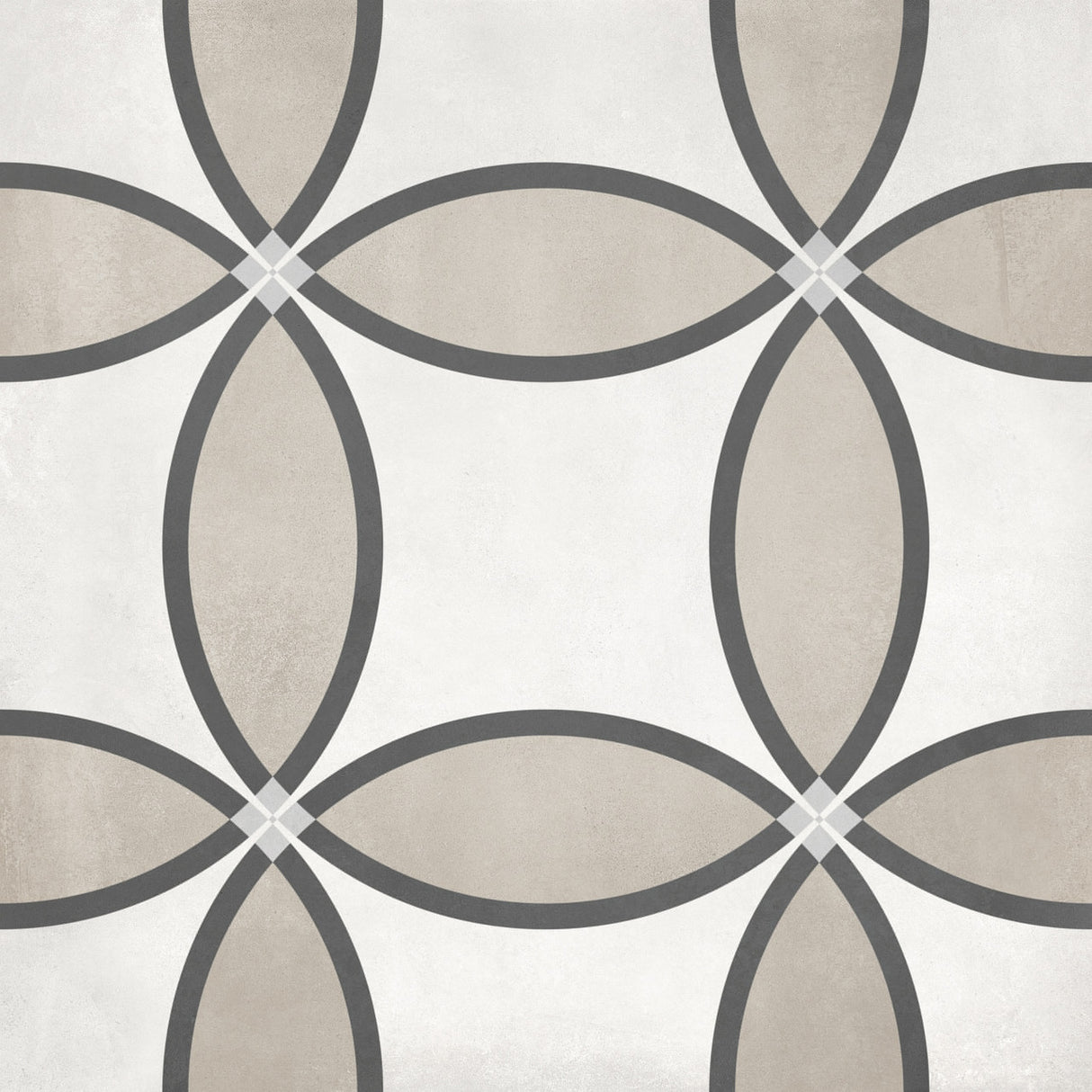 Anatolia Tile 8X8 Form Matte Sand Zenith Deco Porcelain Tile 60-324  - premium natural stone mosaic tile from Anatolia Tile, available at PoshHaus showroom in Keene, NH