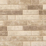 Sandhills interlocking 11.81X11.81 glass mesh mounted mosaic tile SMOT-GLSIL-SAND6MM product shot multiple tiles angle view