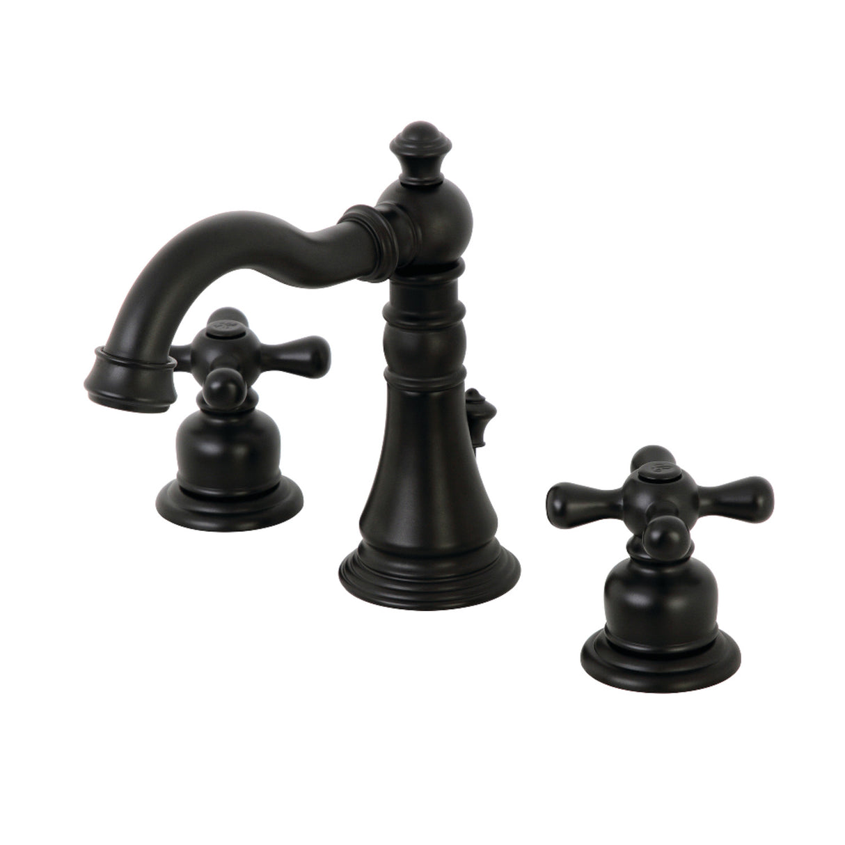 Fauceture FSC1970AX American Classic Widespread Bathroom Faucet, Matte Black